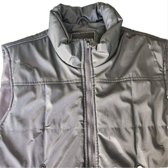 Fairweather Vest Womens Size Med. Outerwear Black Full Zip Lined Zipper … - Picture 5 of 16